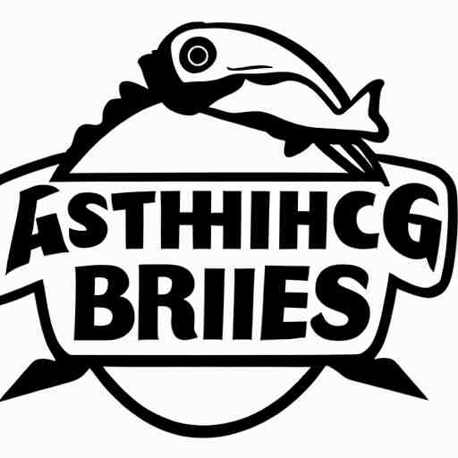 a vector logo of a fishing business 