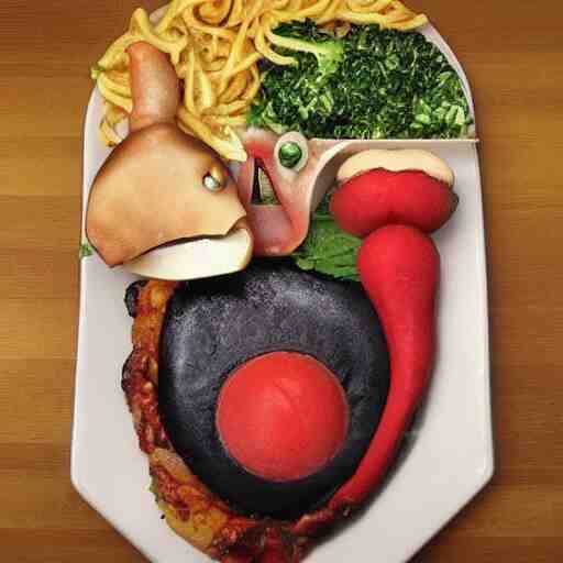 surrealism food 