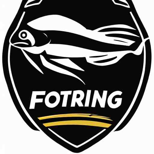 a vector logo of a fishing business 