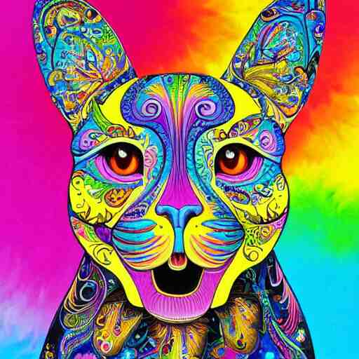 an incredibly detailed masterpiece collaborative painting by Lisa Frank, ornate, detailed, high resolution, wow!, intricate