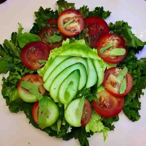 salad made to closely resemble the planet jupiter 