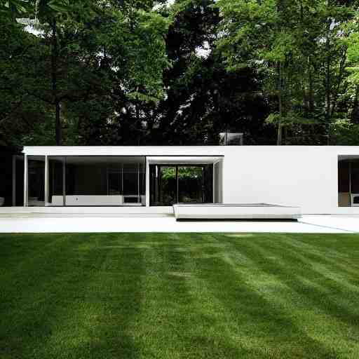 house designed by ludwig mies van der rohe 