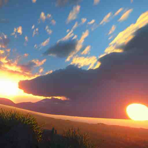 the setting sun, unreal engine 5 