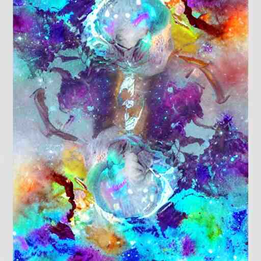 frosted astral glacial scarves watercolor artwork confirmed orb 