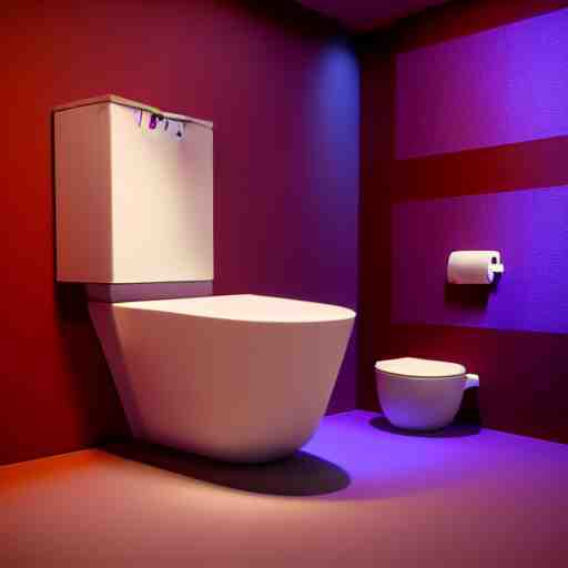 : colorful abstract toilet, cinematic lighting, hyper - realistic, detailed, marcel duchamp, render by c 4 d octane, unreal engine, 8 k 3 d render 