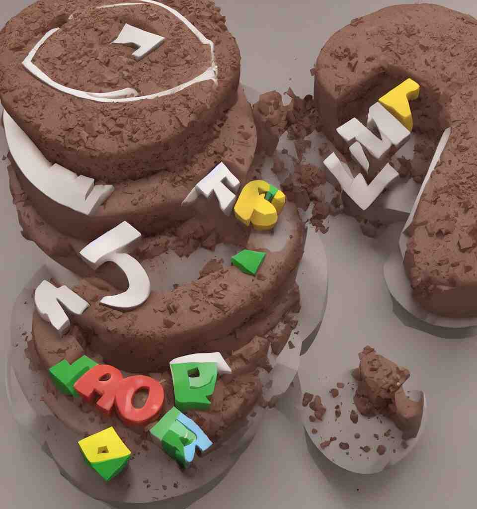 ultra realistic Letter M cake, 8K resolution, well designed, Artstation, epic view,