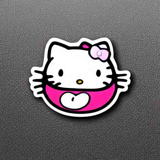 hello kitty emoji sticker 