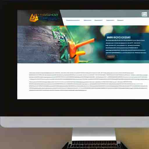 website design vivid concept 