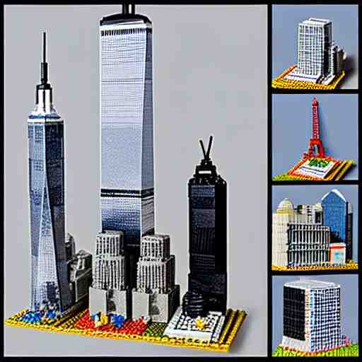 world trade center lego set 