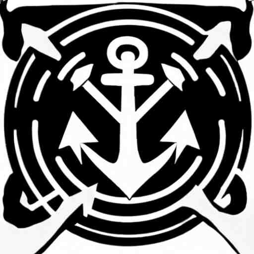 vector symbol of an anchor