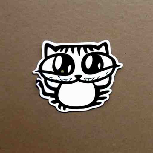 cute Cat sticker mcbess