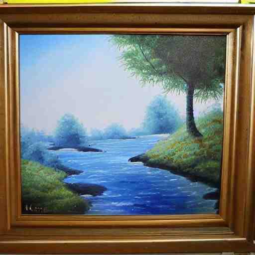 landscape painting by hw6523