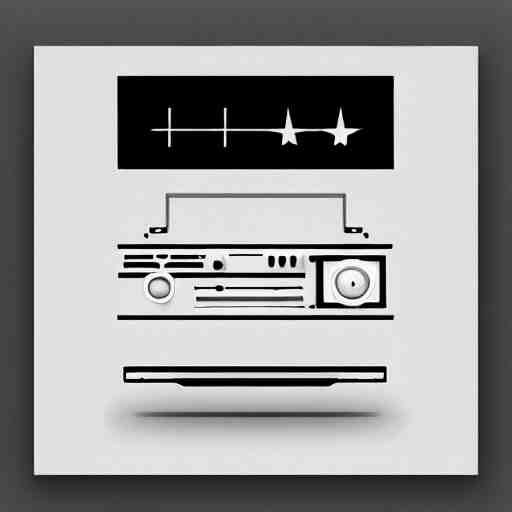 Mega web radio logo for a web radio online company minimal abs