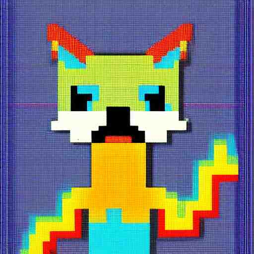 popcat, pixel art 