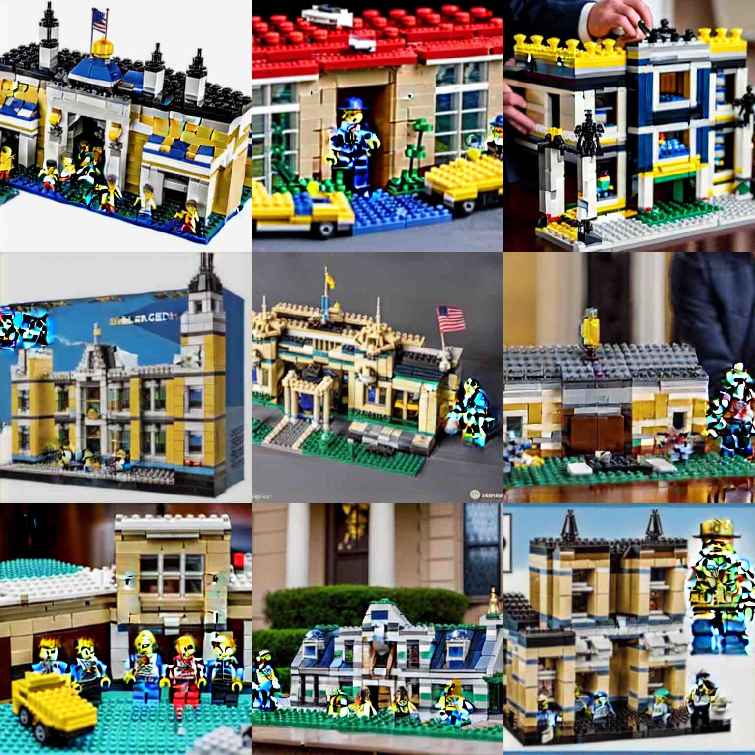 beautiful photo mar - a - lago fbi raid lego set 