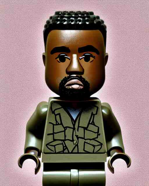 Kanye West as a Lego figure