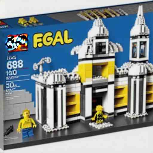 mar - a - lago fbi raid lego set 