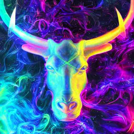 Photorealistic physical manifestation of the zodiac sagittarius. Hyperdetailed photorealism, 108 megapixels, incredible depth, beautiful colors, psychedelic overtones, blacklight neon, glowing