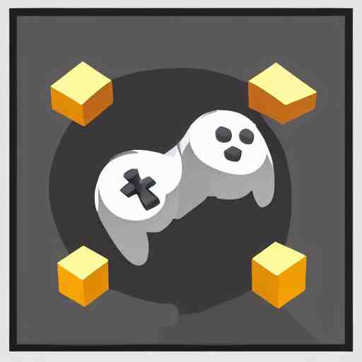 skill magic vector cutout stylized digital illustration video game icon global illumination ray tracing advanced technology 