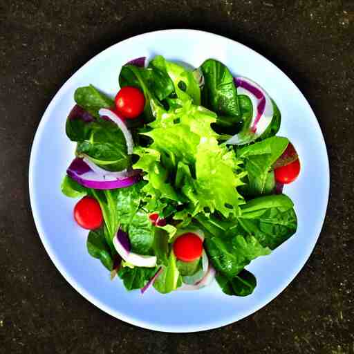 salad made to closely resemble the planet jupiter 