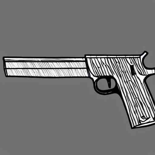 chipotle themed gun drawing