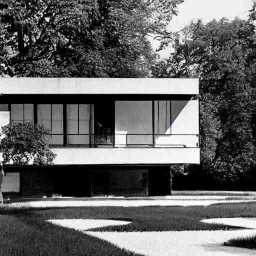 house designed by ludwig mies van der rohe 