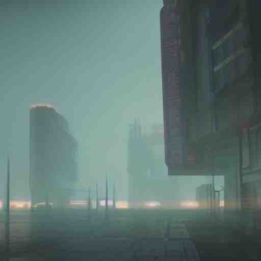 photorealistic blade runner 2049 aesthetic