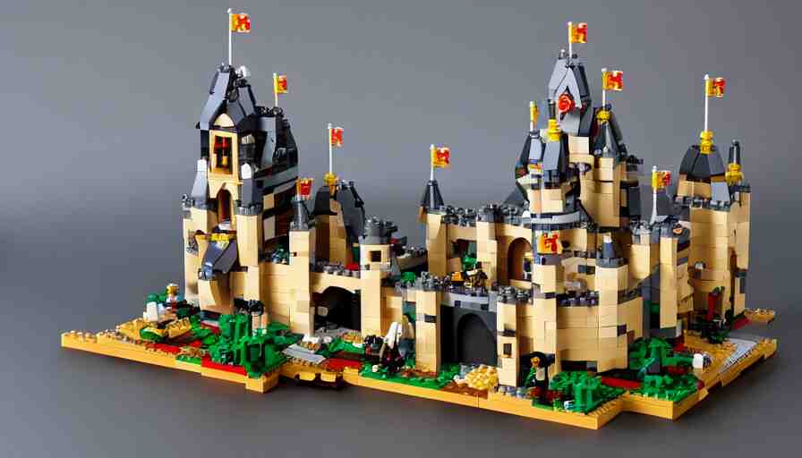 lego castle, 8K