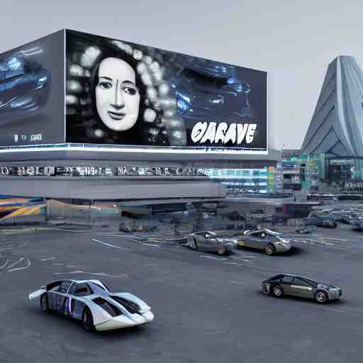 cars trucks motorcycles 50% of canvas on the coronation of napoleon and digital billboard photogrammetry point cloud in the middle and everything in style of zaha hadid and suprematism forms unreal engine 5 keyshot octane artstation trending blade runner 2049 lighting from the right ultra high detail detph of field 3d ultra photo realistic 8k 16k in plastic dark tilt shift