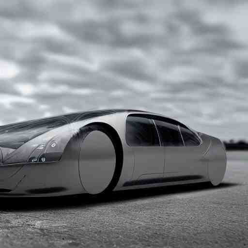 a transparent car