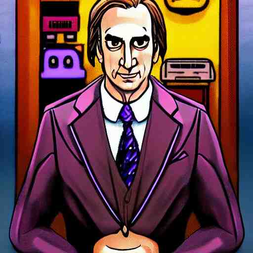 saul goodman from undertale ( 2 0 1 5 videogame ), very detailed 