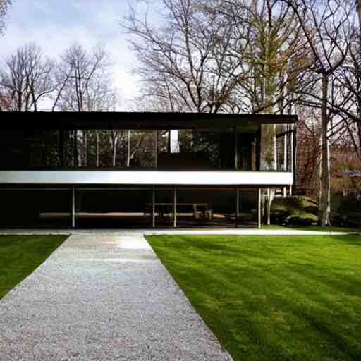 house designed by ludwig mies van der rohe 