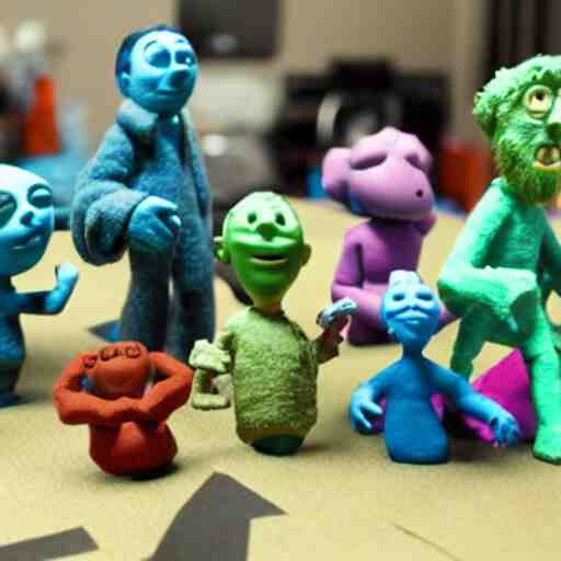 The 4th dimension as claymation