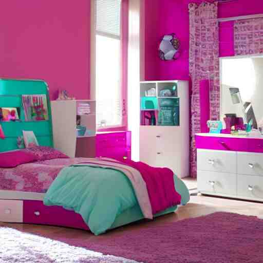 teen girls bedroom