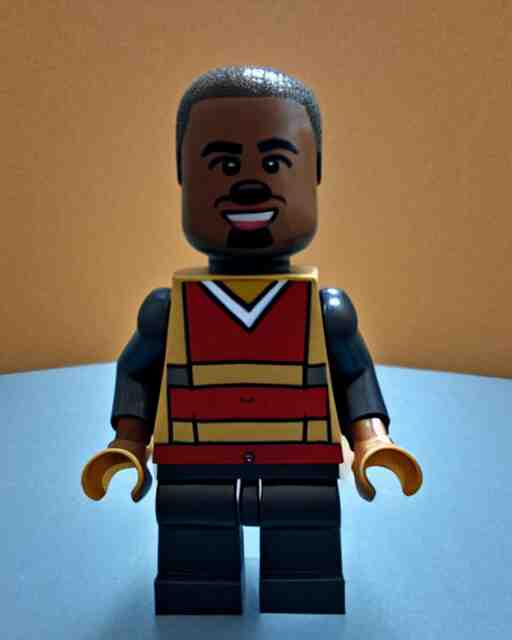 Kanye West as a Lego figure