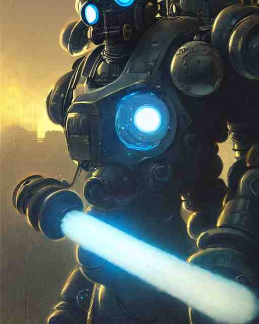 luigi in a mech scifi suit with missles and small lights by, fantasy character portrait, ultra realistic, futuristic background by laurie greasley, concept art, intricate details, highly detailed by greg rutkowski, gaston bussiere, craig mullins, simon bisley 