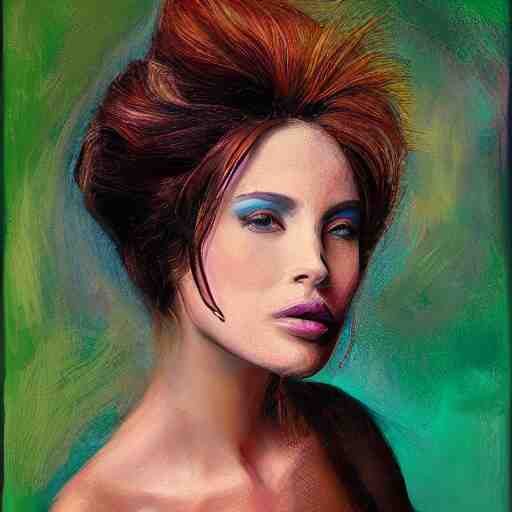 portrait of a beautiful woman by jeff jones 