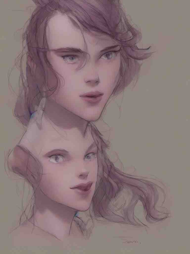 blushing beauty by disney concept artists, blunt borders, rule of thirds 