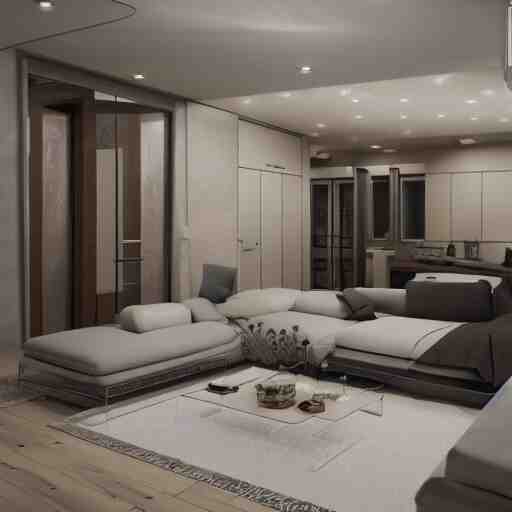 inside of a smart home realistic detailed photo 4 k 