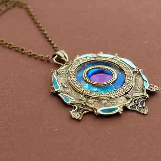 artnouveau symmetrical necklace bezel 