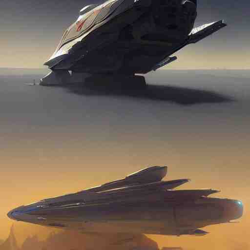 spaceship by jean giraud concept art by anthony macbain greg rutkowski artstation 