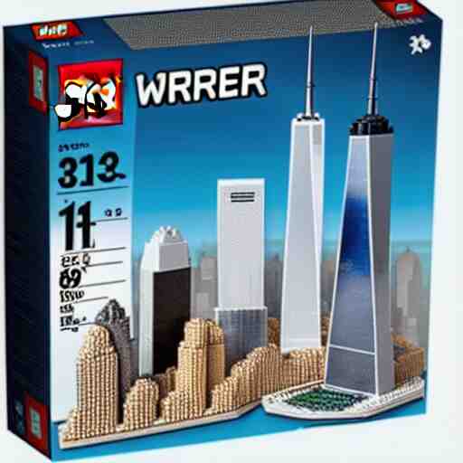 world trade center lego set 