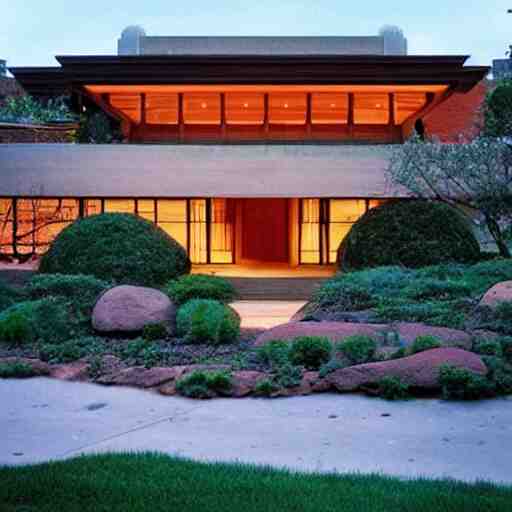 “ a frank lloyd wright house ” 