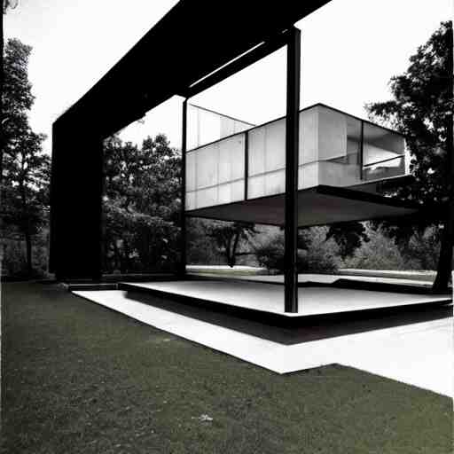 house designed by ludwig mies van der rohe 