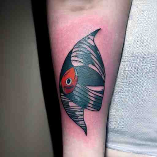 tattoo of the windfish from zelda links awakening silhouette