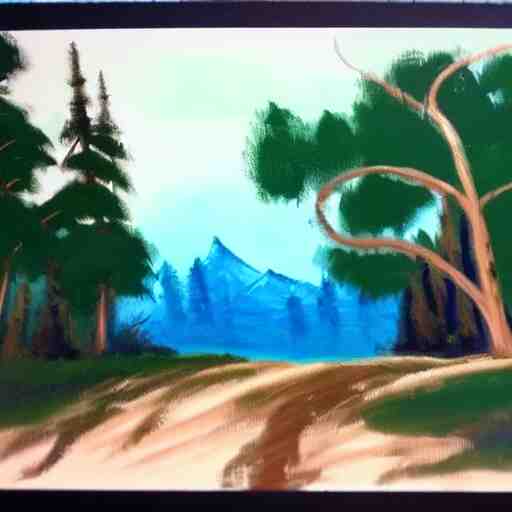 gpu painting with bob ross 