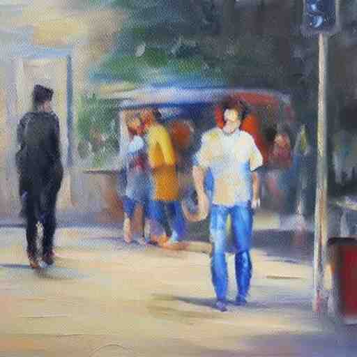 Barış Özcan, oil painting YouTube