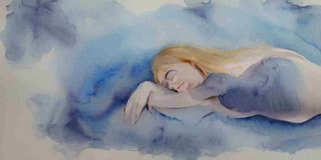 dreaming in watercolor, trending on artstation, award winning 