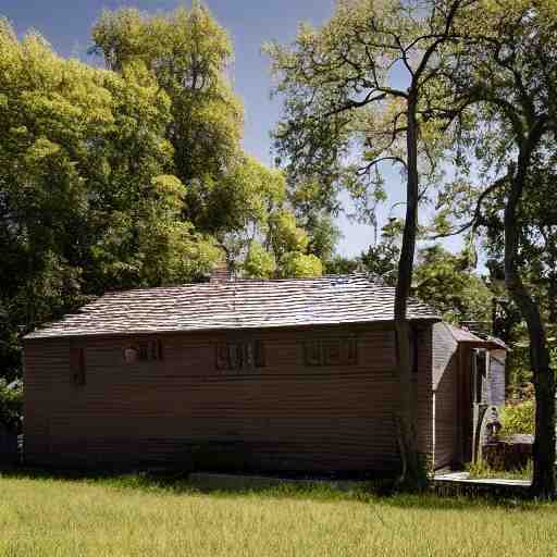 a photo of a house so uninteresting and unremarkable, with nothing to make it unique, a truly normal house 