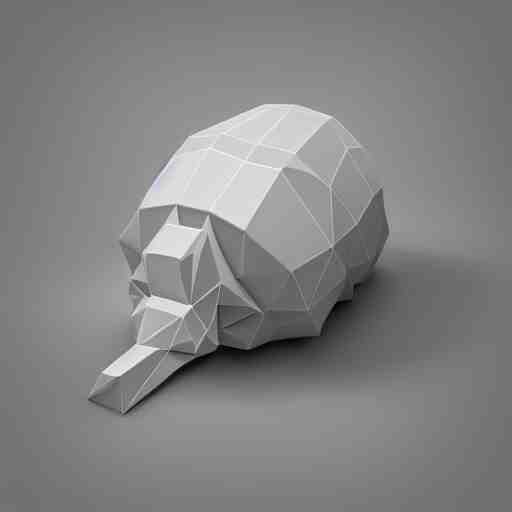 poop, low - poly 3 d model, rendered in octane, ambient occlusion 